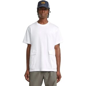 G-star Rovic Loose Short Sleeve T-shirt White 2XL Men G-star Rovic Loose Short Sleeve T-shirt White 2XL Men