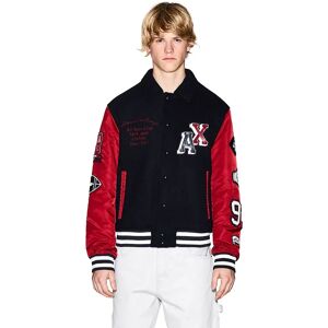 Armani Exchange Xm001106_af16601 Jacket Deep Navy / Winery XL Men Armani Exchange Xm001106_af16601 Jacket Deep Navy / Winery XL Men