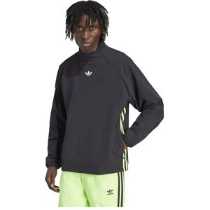 adidas Originals Adicolor Woven Drill Jacket Black / Signal Green S Men adidas Originals Adicolor Woven Drill Jacket Black / Signal Green S Men