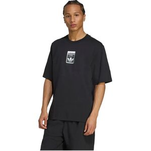 adidas Originals Leo Oversized Short Sleeve T-shirt Black XS Men adidas Originals Leo Oversized Short Sleeve T-shirt Black XS Men