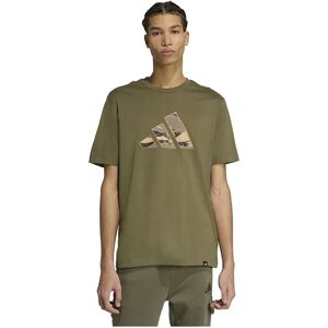 adidas Camo Logo Graphic Short Sleeve T-shirt Olive Strata 2XL Men adidas Camo Logo Graphic Short Sleeve T-shirt Olive Strata 2XL Men