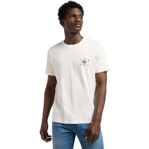 Essential Graphic Short Sleeve T-shirt Ecru XL Men Essential Graphic Short Sleeve T-shirt Ecru XL Men