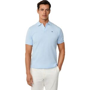 Hackett Hm5600052 Slim Fit Short Sleeve Polo Sky Blue M Men Hackett Hm5600052 Slim Fit Short Sleeve Polo Sky Blue M Men