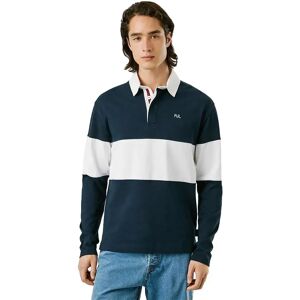 Pepe Jeans Ralf Long Sleeve Polo Dulwich Blue XL Men Pepe Jeans Ralf Long Sleeve Polo Dulwich Blue XL Men