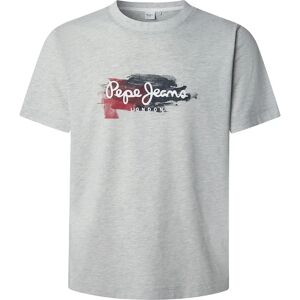 Pepe Jeans Trey Short Sleeve T-shirt Light Grey Marl M Men Pepe Jeans Trey Short Sleeve T-shirt Light Grey Marl M Men