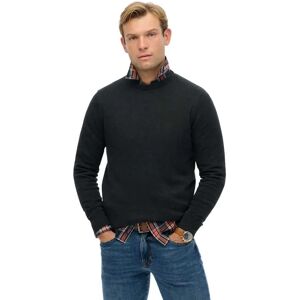 Superdry Essentials Sweater Charcoal Marl XL Men Superdry Essentials Sweater Charcoal Marl XL Men