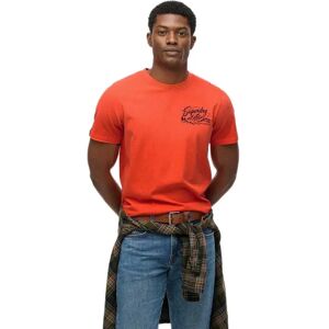 Superdry Lo-fi Outdoors Relaxed Fit Short Sleeve T-shirt Deep Red 3XL Men Superdry Lo-fi Outdoors Relaxed Fit Short Sleeve T-shirt Deep Red 3XL Men
