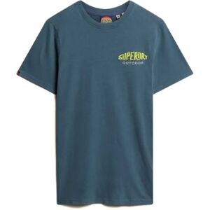 Superdry Mountain Relaxed Fit Short Sleeve T-shirt Orion Blue 3XL Men Superdry Mountain Relaxed Fit Short Sleeve T-shirt Orion Blue 3XL Men