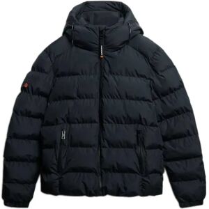 Superdry XXL Eclipse Navy Hooded Sports Puffer Jacket - Jacket Superdry XXL Eclipse Navy Hooded Sports Puffer Jacket - Jacket