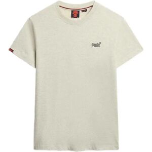 Superdry Vintage Logo Embroidered Short Sleeve T-shirt Straw Grey Marl M Men Superdry Vintage Logo Embroidered Short Sleeve T-shirt Straw Grey Marl M Men