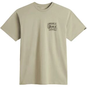 Vans Next Stop Short Sleeve T-shirt London Fog XL Men Vans Next Stop Short Sleeve T-shirt London Fog XL Men