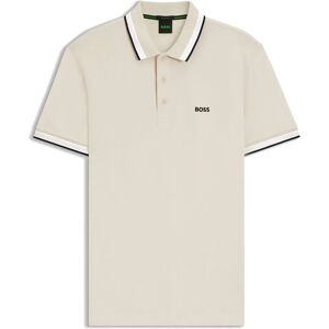 Boss Paddy 10241663 Short Sleeve Polo Open White L Men Boss Paddy 10241663 Short Sleeve Polo Open White L Men