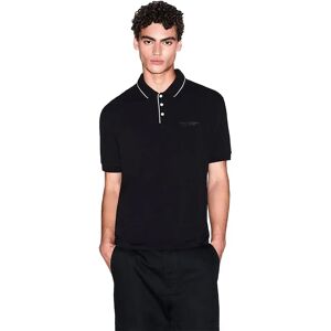 Armani Exchange Xm001557_af10363 Short Sleeve Polo Black L Men Armani Exchange Xm001557_af10363 Short Sleeve Polo Black L Men