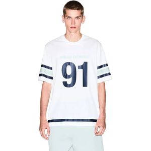 Armani Exchange Xm001852_af10361 Short Sleeve T-shirt Off White 2XL Men Armani Exchange Xm001852_af10361 Short Sleeve T-shirt Off White 2XL Men