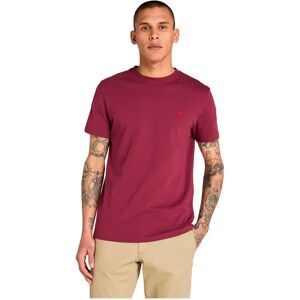 Timberland Dunstan River Short Sleeve T-shirt Burgundy L Men Timberland Dunstan River Short Sleeve T-shirt Burgundy L Men