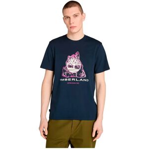 Timberland Front Seasonal Tree Logo Graphic Short Sleeve T-shirt Dark Sapphire S Men Timberland Front Seasonal Tree Logo Graphic Short Sleeve T-shirt Dark Sapphire S Men
