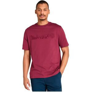 Timberland Hampthon Short Sleeve T-shirt Burgundy L Men Timberland Hampthon Short Sleeve T-shirt Burgundy L Men