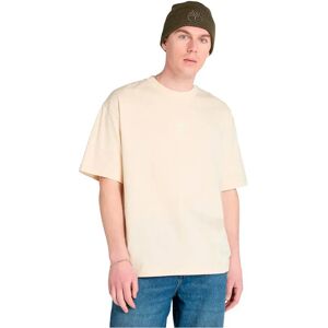Timberland Hampthon Tonal Stack Logo Short Sleeve T-shirt Angora M Men Timberland Hampthon Tonal Stack Logo Short Sleeve T-shirt Angora M Men