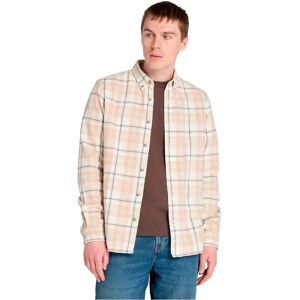 Timberland Midweight Flannel Check Long Sleeve Shirt Angora Yd 2XL Men Timberland Midweight Flannel Check Long Sleeve Shirt Angora Yd 2XL Men
