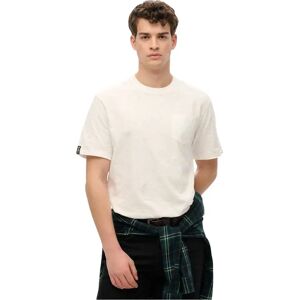 Superdry Merchant Pocket Short Sleeve T-shirt Off White 2XL Men Superdry Merchant Pocket Short Sleeve T-shirt Off White 2XL Men