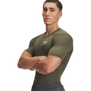 Under Armour Heatgear Armour T-shirt Green L Men Under Armour Heatgear Armour T-shirt Green L Men