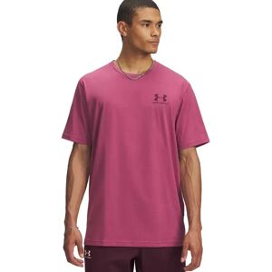 Under Armour Sportstyle Left Chest T-shirt Red 5XL Men Under Armour Sportstyle Left Chest T-shirt Red 5XL Men
