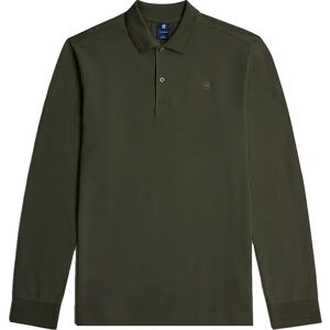 G-star Dunda Slim Fit Long Sleeve Polo Asfalt XS Men G-star Dunda Slim Fit Long Sleeve Polo Asfalt XS Men
