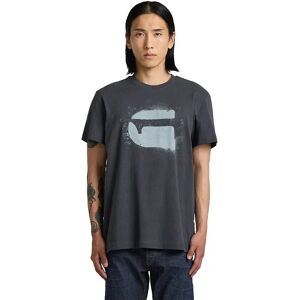 G-star Spray G Logo Short Sleeve T-shirt India Ink XS Men G-star Spray G Logo Short Sleeve T-shirt India Ink XS Men