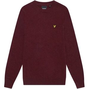 Lyle & Scott Kn2114v Sweater Burgundy Marl XL Men Lyle & Scott Kn2114v Sweater Burgundy Marl XL Men