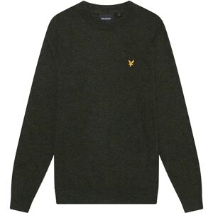 Lyle & Scott Kn2114v Sweater Dark Green Marl XS Men Lyle & Scott Kn2114v Sweater Dark Green Marl XS Men