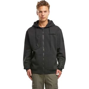 Brandit Tactical Full Zip Sweatshirt Black 2XL Men Brandit Tactical Full Zip Sweatshirt Black 2XL Men