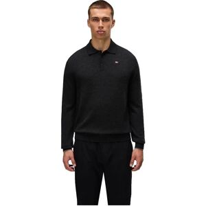 Napapijri Damavand Sweater Dark Grey Melange 3XL Men Napapijri Damavand Sweater Dark Grey Melange 3XL Men