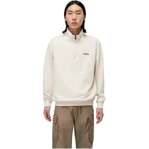 Napapijri Small Box Half Zip Sweatshirt Beige Dimity 3XL Men Napapijri Small Box Half Zip Sweatshirt Beige Dimity 3XL Men