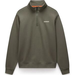 Napapijri Small Box Half Zip Sweatshirt Tea Leaf L Men Napapijri Small Box Half Zip Sweatshirt Tea Leaf L Men