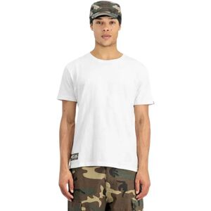 Alpha Industries Camo Label Back Print Short Sleeve T-shirt White 2XL Men Alpha Industries Camo Label Back Print Short Sleeve T-shirt White 2XL Men