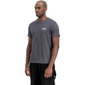 Alpha Industries Signature Bp T Short Sleeve T-shirt Vintage Grey 2XL Men Alpha Industries Signature Bp T Short Sleeve T-shirt Vintage Grey 2XL Men
