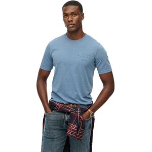 Superdry Athletic Emboss Relaxed Fit Short Sleeve T-shirt Moonlight Blue L Men Superdry Athletic Emboss Relaxed Fit Short Sleeve T-shirt Moonlight Blue L Men