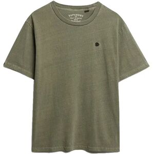 Superdry Essentials Relaxed Fit Short Sleeve T-shirt Light Khaki Green 2XL Men Superdry Essentials Relaxed Fit Short Sleeve T-shirt Light Khaki Green 2XL Men