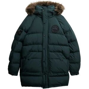 Superdry Everest Longline Baffled Parka Deep Forest Green 2XL Men Superdry Everest Longline Baffled Parka Deep Forest Green 2XL Men