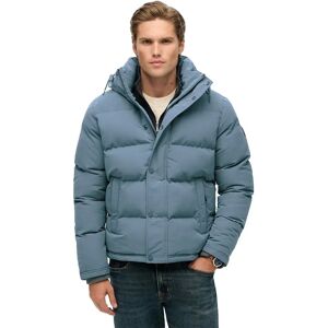 Superdry Everest Short Puffer Jacket Stormy Weather Blue 2XL Men Superdry Everest Short Puffer Jacket Stormy Weather Blue 2XL Men