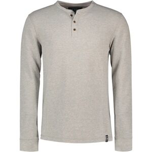 Superdry Grandad Long Sleeve T-shirt Heritage Grey Grindle L Men Superdry Grandad Long Sleeve T-shirt Heritage Grey Grindle L Men