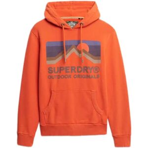 Superdry Great Outdoors Relaxed Fit Hoodie Deep Red 2XL Men Superdry Great Outdoors Relaxed Fit Hoodie Deep Red 2XL Men