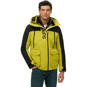 Superdry M5012240a Windbreaker Jacket Wax Yellow XL Men Superdry M5012240a Windbreaker Jacket Wax Yellow XL Men