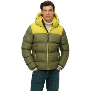 Superdry M5012281a Padded Jacket Shooting Olive 2XL Men Superdry M5012281a Padded Jacket Shooting Olive 2XL Men