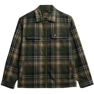 Superdry Miller M4011063a Overshirt Buckshot Check Olive 2XL Men Superdry Miller M4011063a Overshirt Buckshot Check Olive 2XL Men