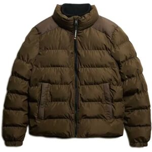 Superdry Sports Padded Jacket Slate Brown M Men Superdry Sports Padded Jacket Slate Brown M Men