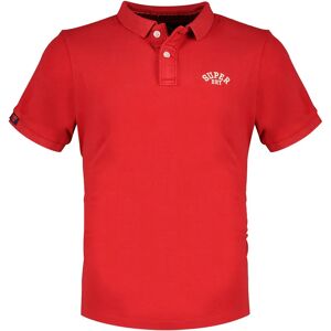 Superdry Vintage Athletic Short Sleeve Polo Preppy Red M Men Superdry Vintage Athletic Short Sleeve Polo Preppy Red M Men
