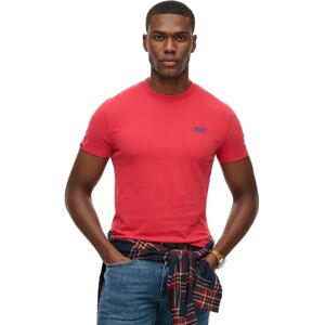 Superdry Vintage Logo Embroidered Short Sleeve T-shirt Cranberry Crush Red XL Men Superdry Vintage Logo Embroidered Short Sleeve T-shirt Cranberry Crush Red XL Men