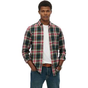 Superdry Vintage Long Sleeve Shirt Grace Check Green 2XL Men Superdry Vintage Long Sleeve Shirt Grace Check Green 2XL Men