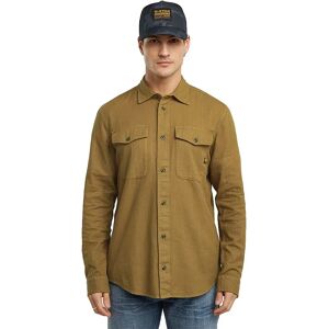 G-star Marine Slim Long Sleeve Shirt Dark Fawn GD 2XL Men G-star Marine Slim Long Sleeve Shirt Dark Fawn GD 2XL Men